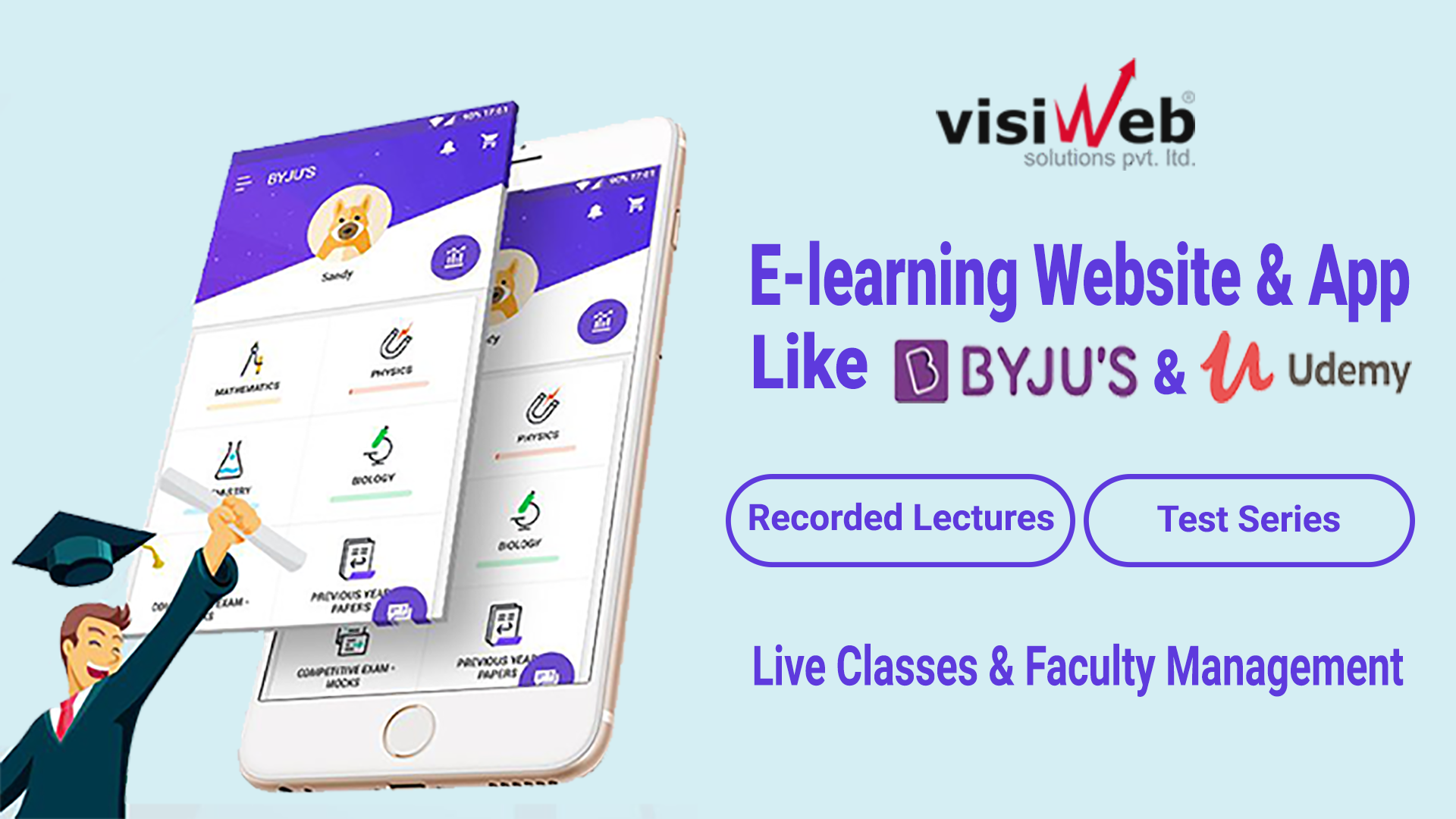 E-Learning Website & App