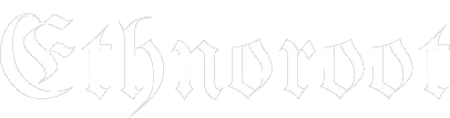 ethnoroot transparent white logo