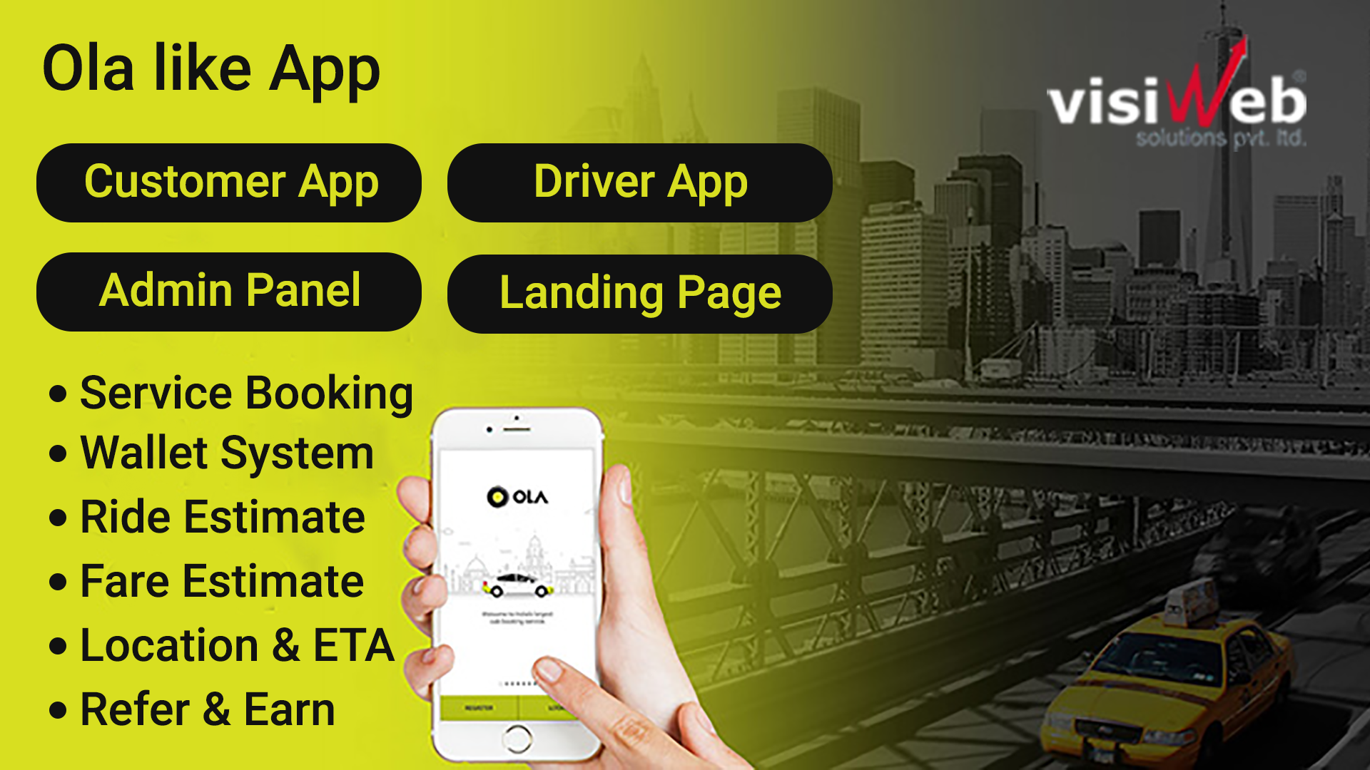 Taxi Booking Android App