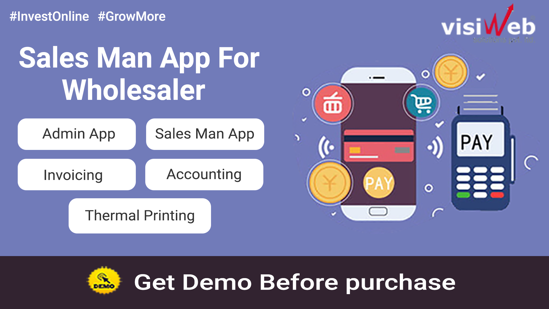 Sales Man App for wholesaler
