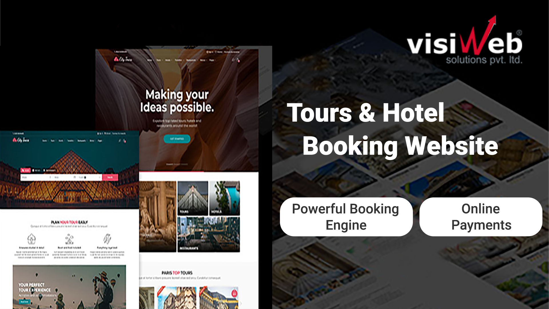Tours & Hotel Booking Website